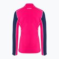 Női trekking pulóver MMMUT Aenergy ML Half Zip Pull rózsaszín és sötétkék 2