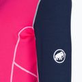 Női trekking pulóver MMMUT Aenergy ML Half Zip Pull rózsaszín és sötétkék 3