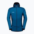 Mammut férfi fleece pulóver Taiss Light ML kapucnis kék 1014-04530-50554-114 8