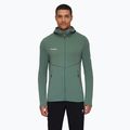 Férfi Mammut Aconcagua Light ML kapucnis trekking pulóver zöld