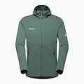 Férfi Mammut Aconcagua Light ML kapucnis trekking pulóver zöld 5