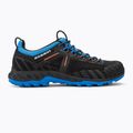 Mammut Alnasca Knit III Low GTX black/glacier blue férfi közelítő cipő 2