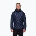 Férfi Mammut Broad Peak IN kapucnis pehelypaplan dzseki marine black