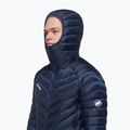 Férfi Mammut Broad Peak IN kapucnis pehelypaplan dzseki marine black 4