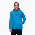 Férfi pulóver Mammut ML Hoody Logo glacier blue