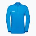 Mammut férfi trekking pulóver Aenergy ML Half Zip Pull gleccser kék 5