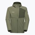 Férfi trekking pulóver Mammut Madris Light ML Hooded zöld 4