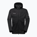 Férfi softshell dzseki Mammut Ultimate VIII Softshell Hooded black 4