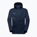 Férfi softshell dzseki Mammut Ultimate VIII Softshell Hooded navy 4