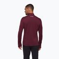 Férfi pulóver Mammut Taiss Light ML burgundy/black 2