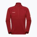 Férfi pulóver Mammut Taiss ML Half Zip Pull dark mammut red 5