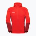 Férfi pulóver Mammut Taiss ML Hooded mammut red/dark mammut