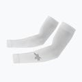 Kerékpáros karmelegítők ASSOS Summer Arm UV Protector P1 white