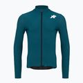 Férfi kerékpáros hosszú ujjú póló ASSOS Mille GT Spring Fall Jersey S11 deep petrol