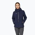 Női esőkabát Mammut Linard HS Thermo Hooded Jacket Women marine