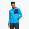 Férfi trekking pulóver Mammut Madris Light ML Hooded Jacket Men glacier blue/marine