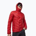Férfi bélelt kabát Mammut Albula IN Hooded Jacket Men dark mammut red 3