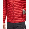 Férfi bélelt kabát Mammut Albula IN Hooded Jacket Men dark mammut red 8