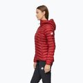 Női bélelt kabát Mammut Albula IN Hooded Jacket Women dark mammut red 4