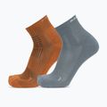 Zokni Mammut Multisport Quarter Socks 2 pack autumn larice/strata