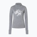 Női pulóver Super.Natural Freeride Roll Neck cashmere grey melange / f. white / f. white 4