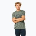 Férfi póló Super.Natural Wander Wheel Tee eucalyptus/blueberry
