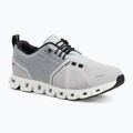 Női futócipő On Cloud 5 Waterproof gleccser/fehér