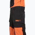 Férfi snowboardnadrág ThirtyTwo Basement Bib black/orange 3