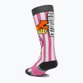 Női snowboard zokni ThirtyTwo Double pink/white 2