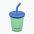 Bögre KLEAN KANTEEN Steel Straw Lid 296 ml spring bud