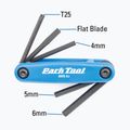 Hatlapos/csavaros csavarkulcs. Park Tool AWS-9.2 fekete/kék 3