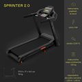 Kettler Axos Sprinter 2.0 fekete TM1036-110 futópad 2