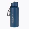 Lifestraw Go rozsdamentes acél 710ml kék utazó palack LSGOSSMB1