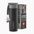 Palack szűrővel Bachgold Selfpress Waterfilter 500 ml fekete