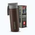 Palack szűrővel Bachgold Selfpress Waterfilter 500 ml barna