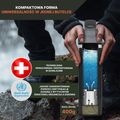 Palack szűrővel Bachgold Selfpress Waterfilter 500 ml kék 3
