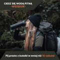 Palack szűrővel Bachgold Selfpress Waterfilter 500 ml kék 7