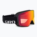 Síszemüveg Giro Method black wordmark/ember/infrared 2