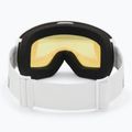 Gogle narciarskie Giro Cruz white wordmark/ yellow boost 3