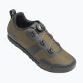 Férfi kerékpáros platform cipő Giro Tracker Boa dark shadow/trail green 2