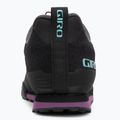 Női platform kerékpáros cipő Giro Tracker Fastlace fekete/throwback lila 6