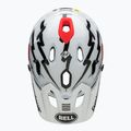 Bell kerékpáros sisak FF Super DH MIPS Spherical fasthouse matt fényes fekete/fehér 6