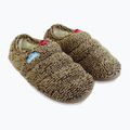 Nuvola Classic Cloud gyapjú barna téli papucs 8