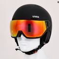 Sí sisak UVEX Wanted Visor fekete 56/6/262/1005 9