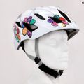Gyermek kerékpáros sisak Alpina Pico pearlwhite/flower gloss 9