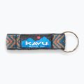 KAVU kulcstartó teal geo