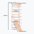 RINAGYM Torna létra Combi 3 fehér 5