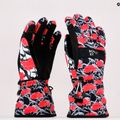Női snowboard kesztyű ROXY Cynthia Rowley 2021 true black/white/red 11