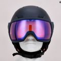 Női síbukósisak Salomon Icon LT Visor Photo Sigma S1-S3 sötétkék L41529800 15