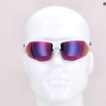 Kerékpáros szemüveg Alpina Defey HR white/purple/purple mirror 7